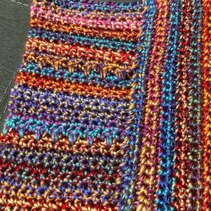 Crochet poncho